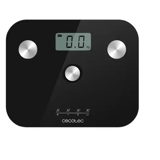 Cecotec Surface Precision EcoPower 10100 Full Healthy Plaza Negro Báscula personal