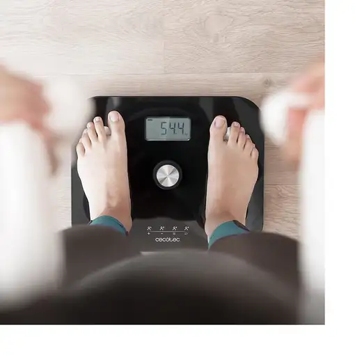 Cecotec Surface Precision EcoPower 10100 Full Healthy Plaza Negro Báscula personal