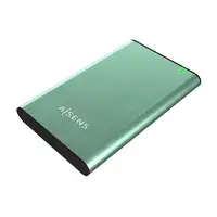 AISENS Caja Externa 2.5\ ASE-2525SGN 9.5 mm SATA A USB 3.0/USB 3.1 Gen1, Verde Pri