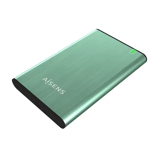 AISENS Caja Externa 2.5\ ASE-2525SGN 9.5 mm SATA A USB 3.0/USB 3.1 Gen1, Verde Pri