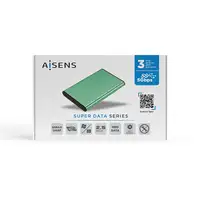 AISENS Caja Externa 2.5\ ASE-2525SGN 9.5 mm SATA A USB 3.0/USB 3.1 Gen1, Verde Pri