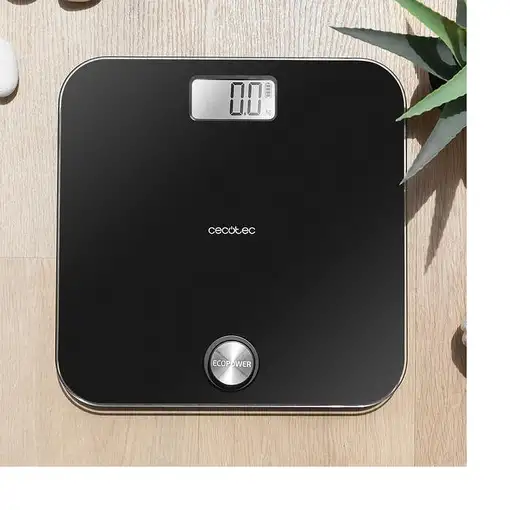 Cecotec Surface Precision EcoPower 10000 Healthy Rectángulo Negro Báscula personal