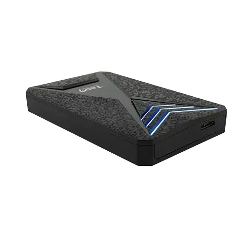 TooQ TQE-2550BL caja para disco duro externo Carcasa de disco duro/SSD Negro 2.5\