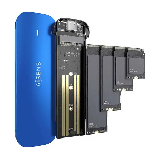 AISENS ASM2-026BLU caja para disco duro externo Caja externa para unidad de estado