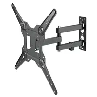 Manhattan 462624 soporte para TV 139,7 cm (55") Negro