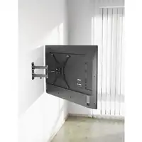 Manhattan 462624 soporte para TV 139,7 cm (55") Negro