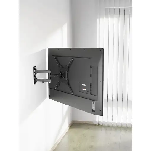 Manhattan 462624 soporte para TV 139,7 cm (55") Negro