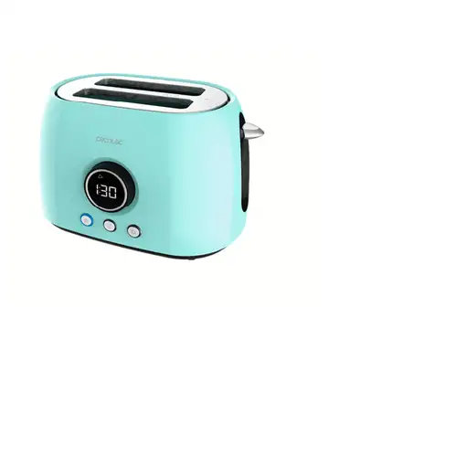 Cecotec 03105 tostadora 6 2 rebanada(s) 800 W Azul