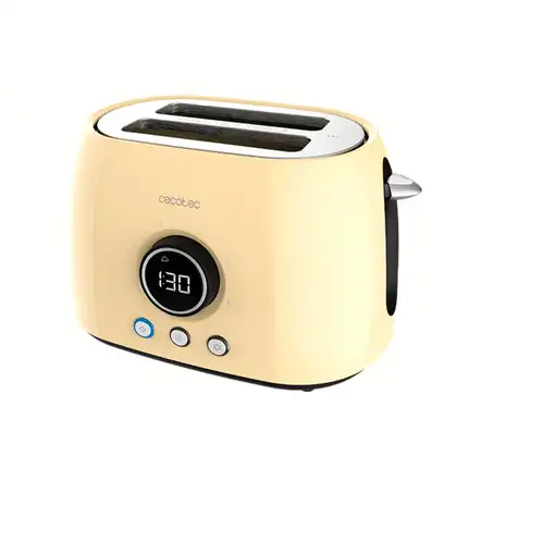 Cecotec 03107 tostadora 6 2 rebanada(s) 800 W Amarillo