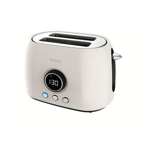 Cecotec 03106 tostadora 6 2 rebanada(s) 800 W Beige