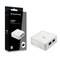 Conceptronic HUBBIES03W hub de interfaz USB 3.2 Gen 1 (3.1 Gen 1) Micro-B 5000 Mbi