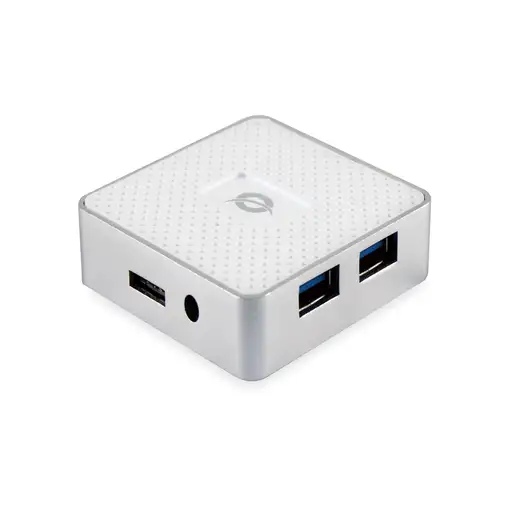 Conceptronic HUBBIES03W hub de interfaz USB 3.2 Gen 1 (3.1 Gen 1) Micro-B 5000 Mbi
