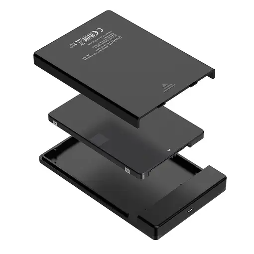 Ewent EW7073 caja para disco duro externo Carcasa de disco duro/SSD Negro 2.5\