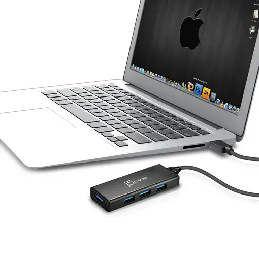 j5create JUH340-N Mini HUB USB 3.0 de 4 puertos - UE/RU