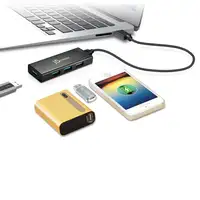 j5create JUH340-N Mini HUB USB 3.0 de 4 puertos - UE/RU