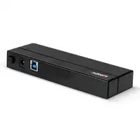 Lindy 43228 hub de interfaz USB 3.2 Gen 1 (3.1 Gen 1) Type-A 5000 Mbit/s Negro