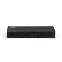 Lindy 43228 hub de interfaz USB 3.2 Gen 1 (3.1 Gen 1) Type-A 5000 Mbit/s Negro