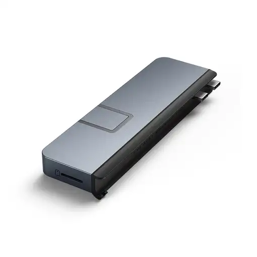 HYPER DUO PRO 7-in-2 USB-C Hub USB Tipo C 104 Mbit/s Gris