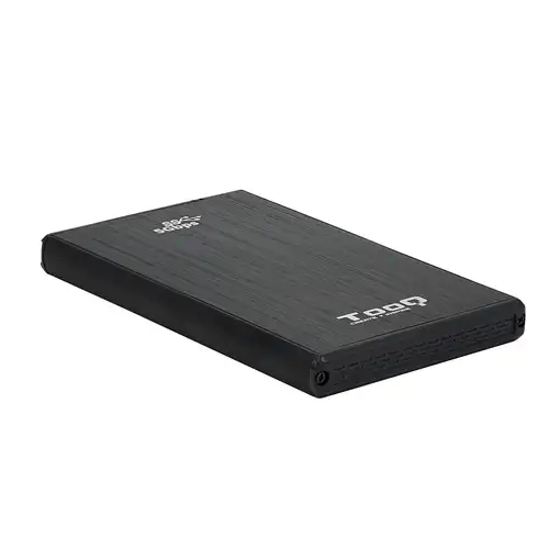 TooQ TQE-2522B caja para disco duro externo Caja de disco duro (HDD) Negro 2.5\