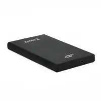 TooQ TQE-2522B caja para disco duro externo Caja de disco duro (HDD) Negro 2.5\