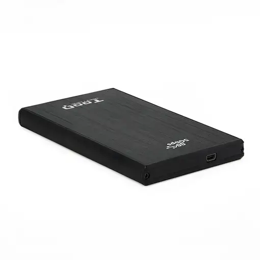 TooQ TQE-2522B caja para disco duro externo Caja de disco duro (HDD) Negro 2.5\