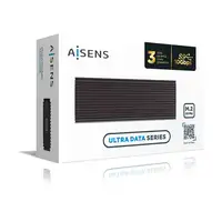 AISENS Caja Externa M.2 (NGFF) ASM2-022B NVMe A USB3.2 Gen2, Negra