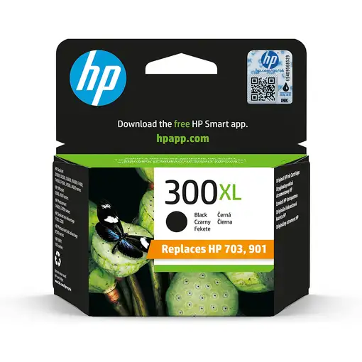 HP Cartucho de tinta original 300XL de alta capacidad negro