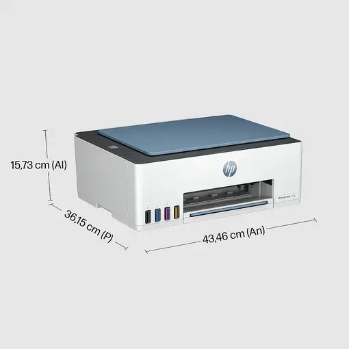 HP Smart Tank 5106 Inalámbrico All-in-One Color Impresora, Fotocopiadora, escáner