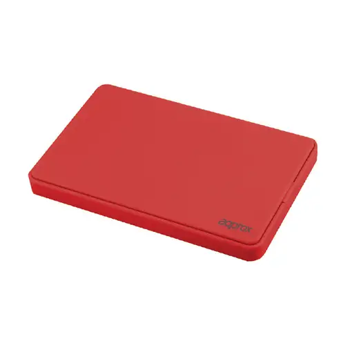 Approx APPHDD200R caja para disco duro externo Caja de disco duro (HDD) Rojo 2.5\
