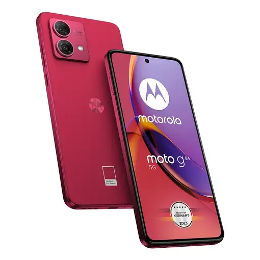 Smartphone Motorola Moto G84 (6.55'')5G  256GB/12GB RAM rojo MOTOROLA