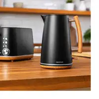 Cecotec 01479 tetera eléctrica 1,7 L 3000 W Negro, Madera