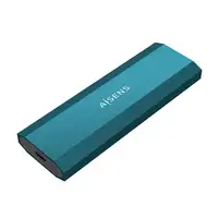 AISENS Caja Externa M.2 (NGFF) ASM2-019BLU SATA/NVMe a Usb3.1 Gen2, Azul