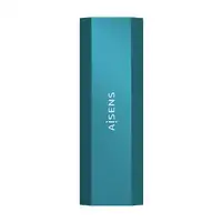 AISENS Caja Externa M.2 (NGFF) ASM2-019BLU SATA/NVMe a Usb3.1 Gen2, Azul