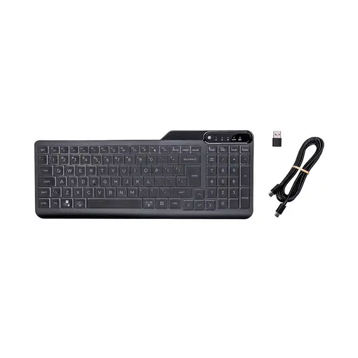 HP Teclado con cable 400 retroiluminado