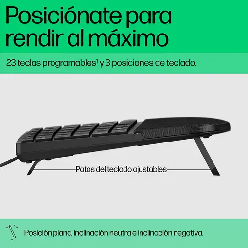 HP Teclado con cable 480 Comfort