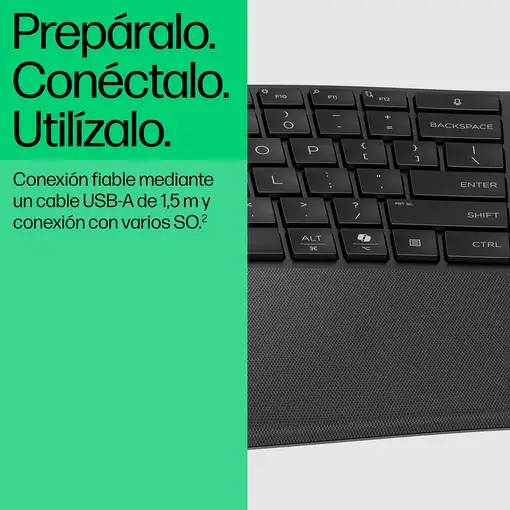 HP Teclado con cable 480 Comfort