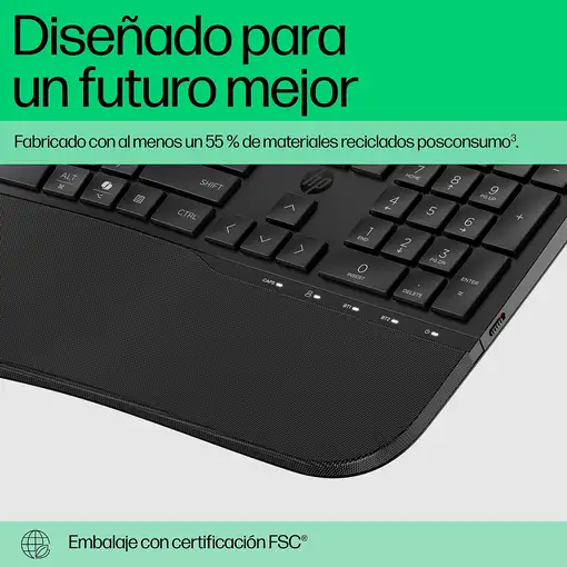 HP Teclado en modo dual 680 Comfort
