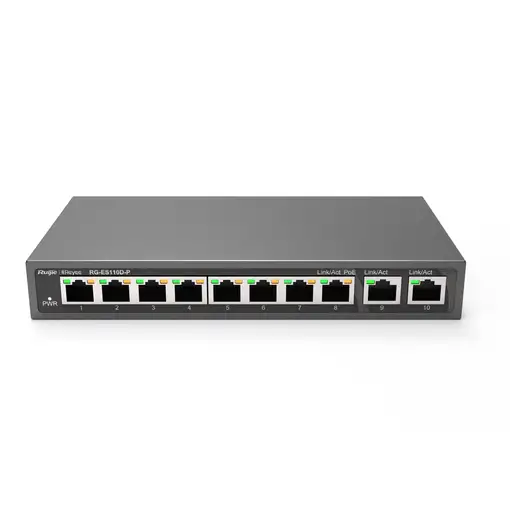Ruijie Networks RG-ES110D-P switch No administrado Fast Ethernet (10/100) Energía