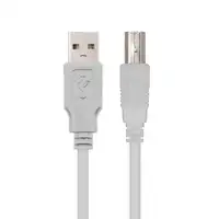 Nanocable CABLE USB 2.0 IMPRESORA, TIPO A/M-B/M, BEIGE, 1.8 M