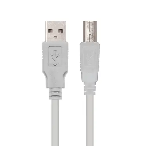 Nanocable CABLE USB 2.0 IMPRESORA, TIPO A/M-B/M, BEIGE, 1.8 M