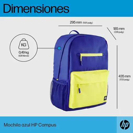 HP Mochila Campus azul
