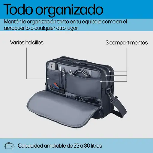 HP Travel Plus 22 Liter 16 Laptop Bag