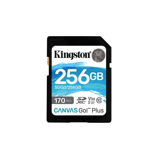 Kingston Technology Canvas Go! Plus Tarjeta SDXC Canvas Go Plus 170R C10 UHS-I U3