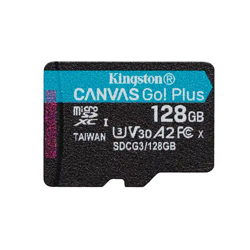 Kingston Technology Canvas Go! Plus Tarjeta microSDXC Canvas Go Plus 170R A2 U3 V3