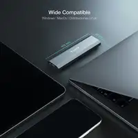 TooQ Shura Caja externa para unidad de estado sólido (SSD) Gris M.2