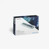 TooQ Caja Externa para SSD M.2 NGFF/NVMe, Transparente, RGB