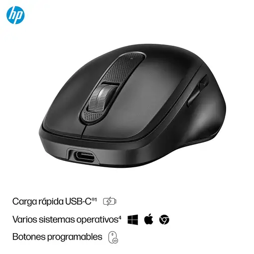 HP Ratón inalámbrico recargable ultrarrápido 510