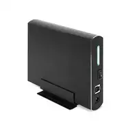 TooQ TQE-3531B caja para disco duro externo Caja de disco duro (HDD) Negro 3.5\