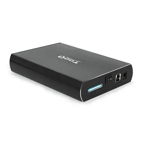 TooQ TQE-3531B caja para disco duro externo Caja de disco duro (HDD) Negro 3.5\