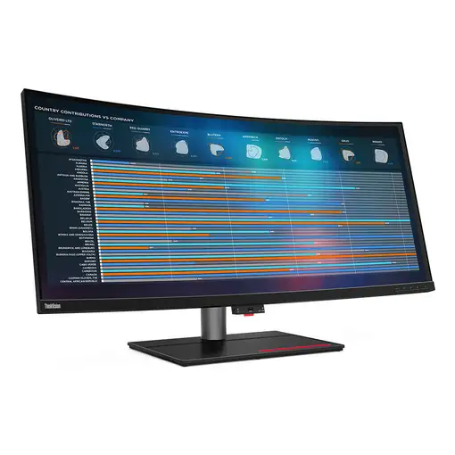 Lenovo ThinkVision P40w-20 LED display 100,8 cm (39.7\) 5120 x 2160 Pixeles 5K Ult